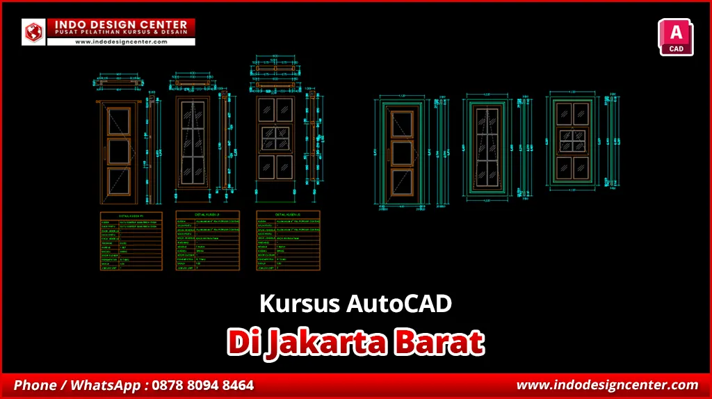 Kursus AutoCAD di Jakarta Barat 3D Design Engineering