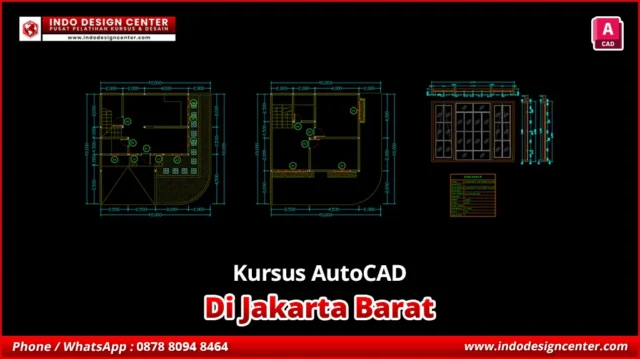 Kursus AutoCAD di Jakarta Barat Drafter MEP Profesional