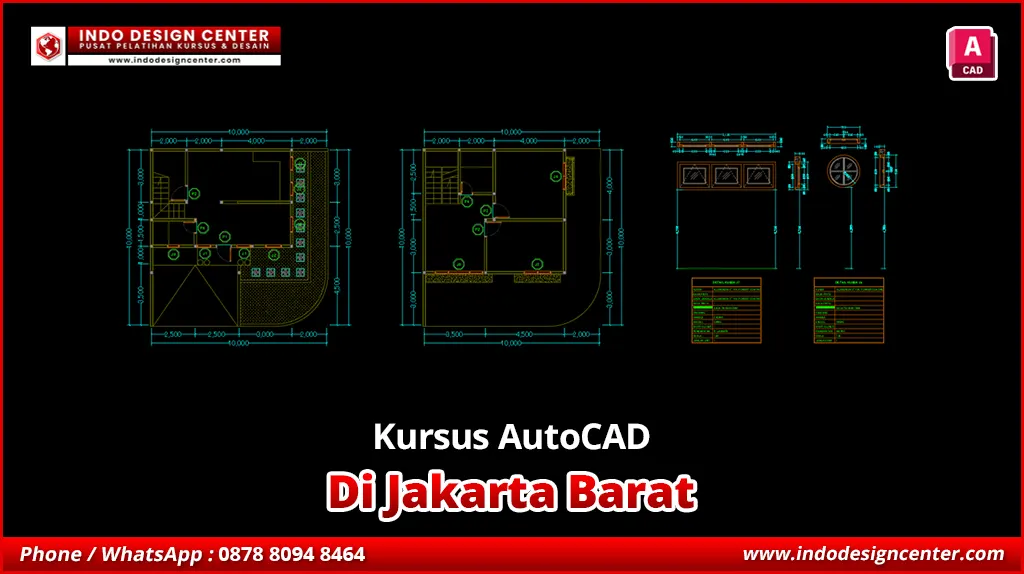 Kursus AutoCAD di Jakarta Barat Drafter Struktur Profesional