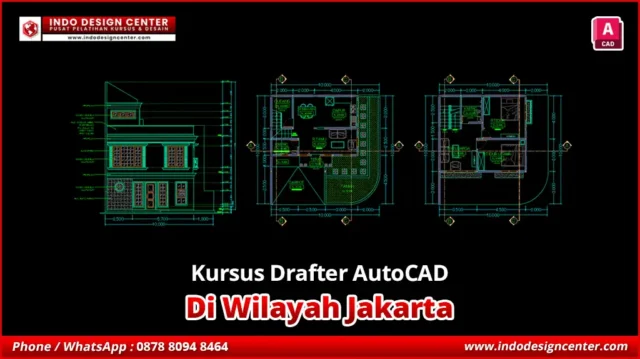 Kursus Drafter AutoCAD di Jakarta Cocok untuk Pemula