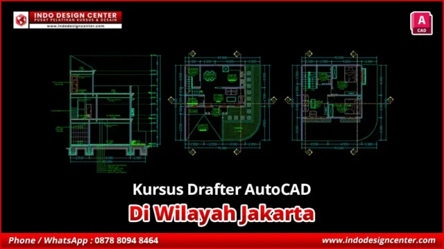 Kursus Drafter AutoCAD di Jakarta Harga Terjangkau