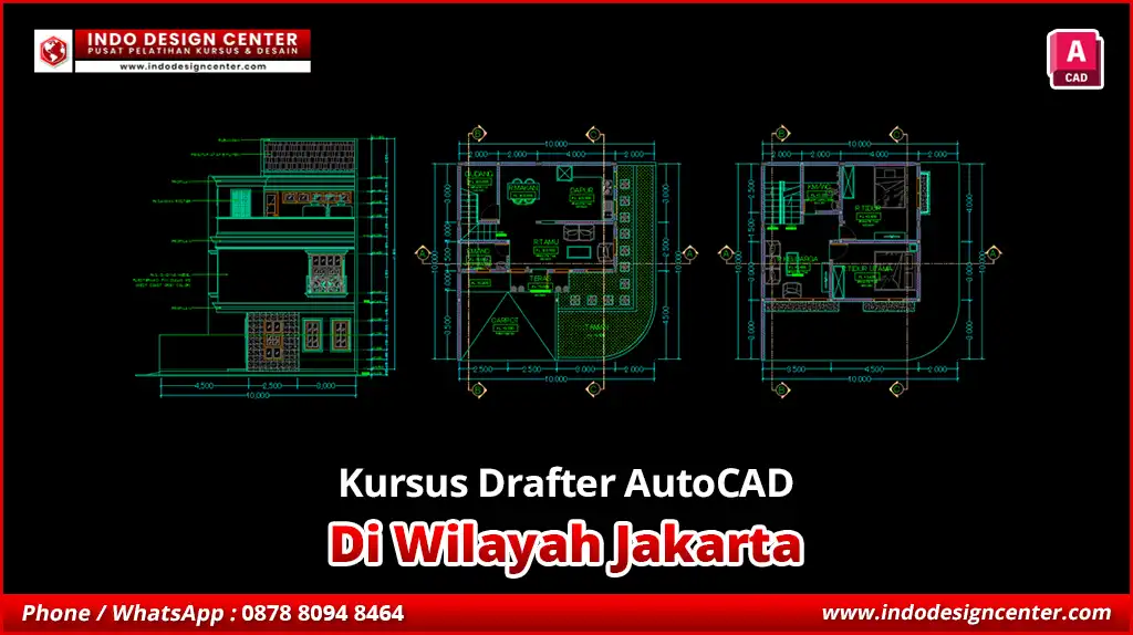 Kursus Drafter AutoCAD di Jakarta Pengajar Ahli