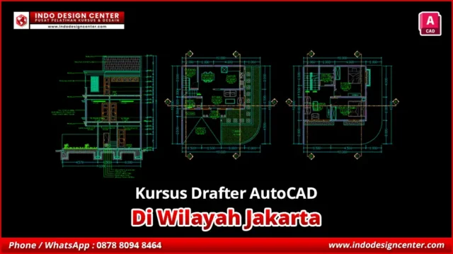 Kursus Drafter AutoCAD di Jakarta Tenaga Profesional