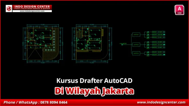 Kursus Drafter AutoCAD di Jakarta Trainer Tersertifikasi
