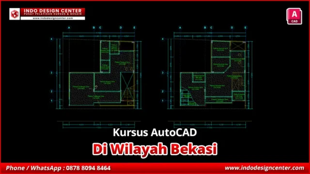 Kursus AutoCAD Ahli di Bidangnya di Bekasi