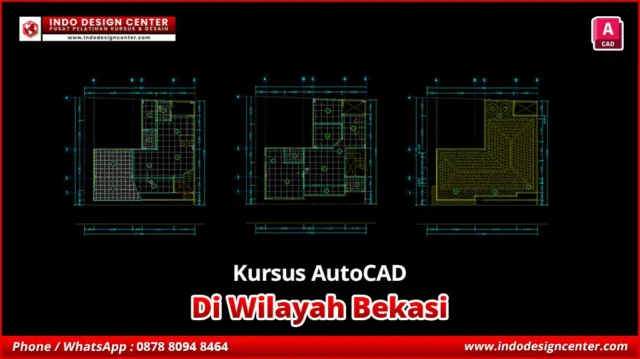 Kursus AutoCAD Bersertifikat Resmi di Bekasi