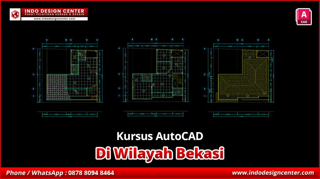 Kursus AutoCAD Bersertifikat Resmi di Bekasi