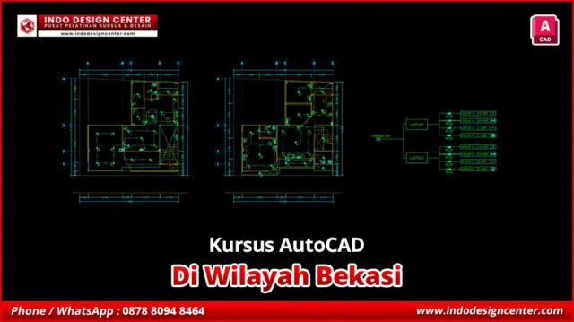 Kursus AutoCAD Mentor Kompeten di Bekasi