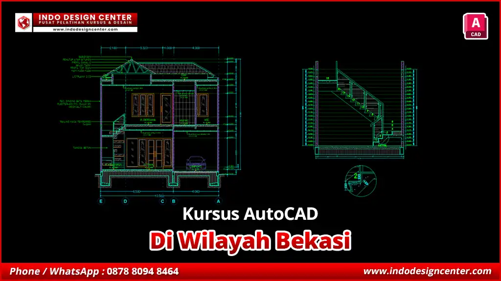 Kursus AutoCAD Murah & Profesional di Bekasi