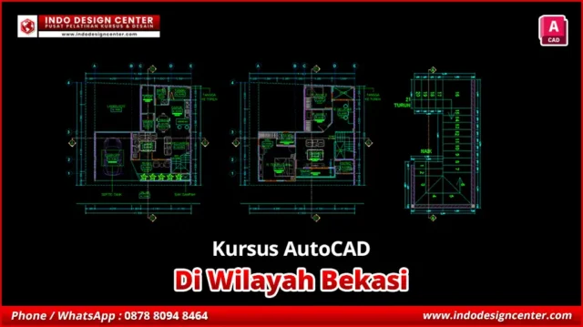 Kursus AutoCAD Murah & Terpercaya di Bekasi