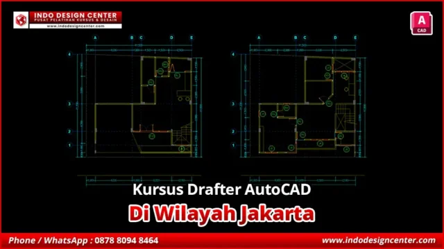 Kursus Drafter AutoCAD di Jakarta 2D Design Engineering
