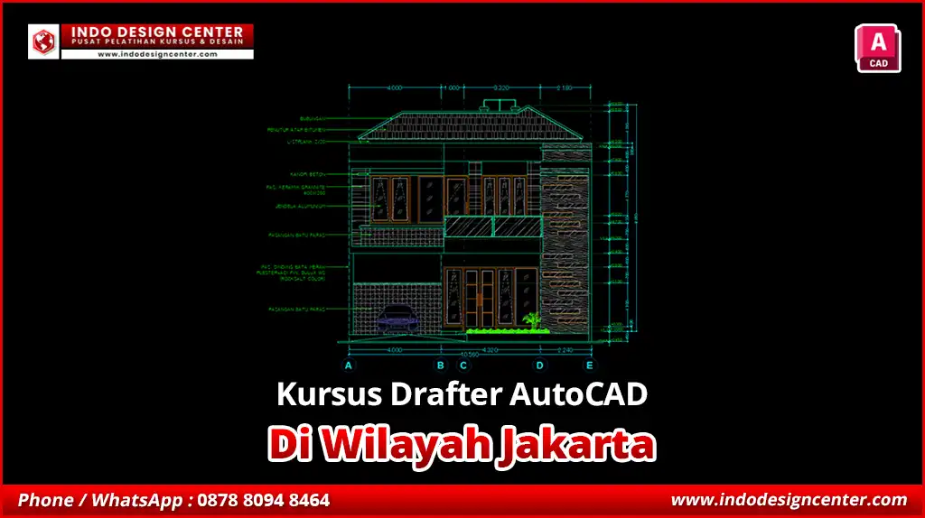 Kursus Drafter AutoCAD di Jakarta Civil Engineering
