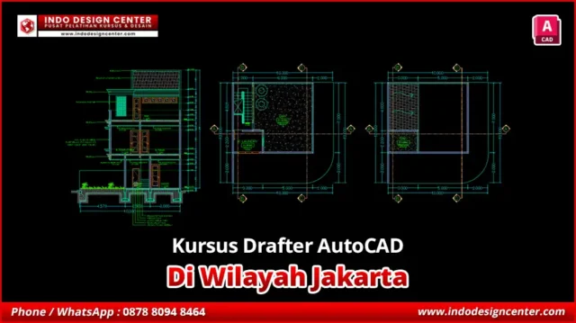 Kursus Drafter AutoCAD di Jakarta Murah & Profesional