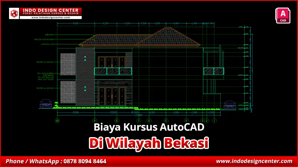 Biaya Kursus AutoCAD Instruktur Berpengalaman di Bekasi
