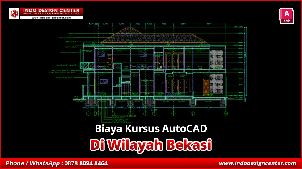 Biaya Kursus AutoCAD Murah & Profesional di Bekasi