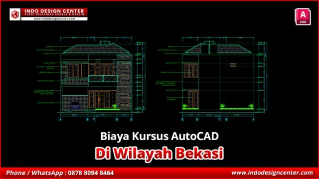 Biaya Kursus AutoCAD Pengajar Ahli di Bekasi