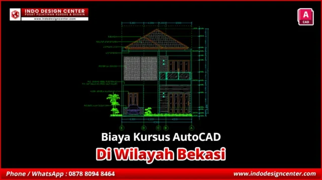 Biaya Kursus AutoCAD Trainer Tersertifikasi di Bekasi