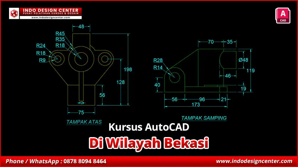 Kursus AutoCAD Civil Engineering di Bekasi