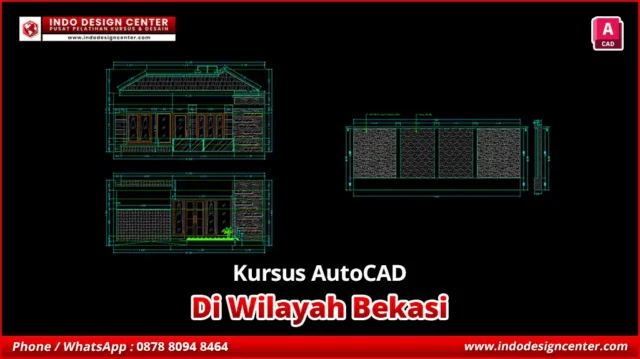 Kursus AutoCAD Desain Eksterior di Bekasi