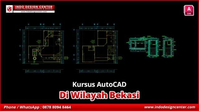 Kursus AutoCAD Desain Interior di Bekasi