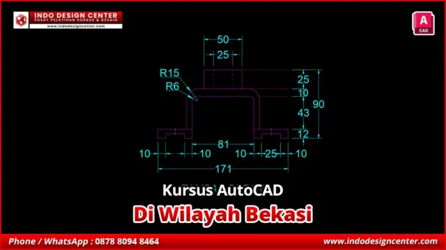 Kursus AutoCAD Gambar Kerja MEP di Bekasi