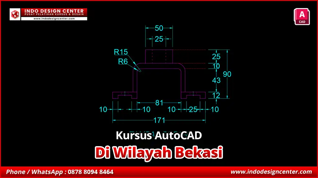 Kursus AutoCAD Gambar Kerja MEP di Bekasi