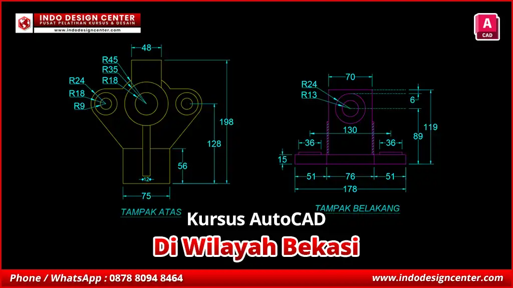 Kursus AutoCAD MEP Engineering di Bekasi
