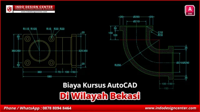Biaya Kursus AutoCAD Drafter MEP di Bekasi