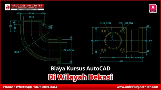 Biaya Kursus AutoCAD Gambar Kerja MEP di Bekasi