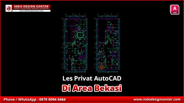 Les Privat AutoCAD Ahli di Bidangnya di Bekasi