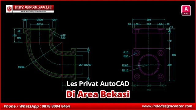 Les Privat AutoCAD Civil Engineering di Bekasi
