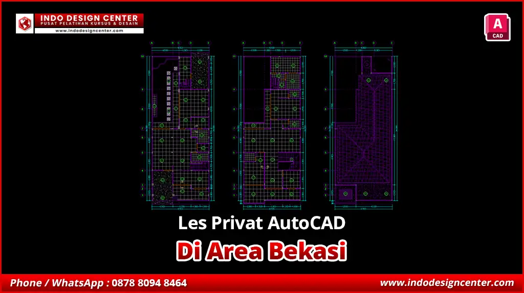 Les Privat AutoCAD Cocok untuk Pemula di Bekasi