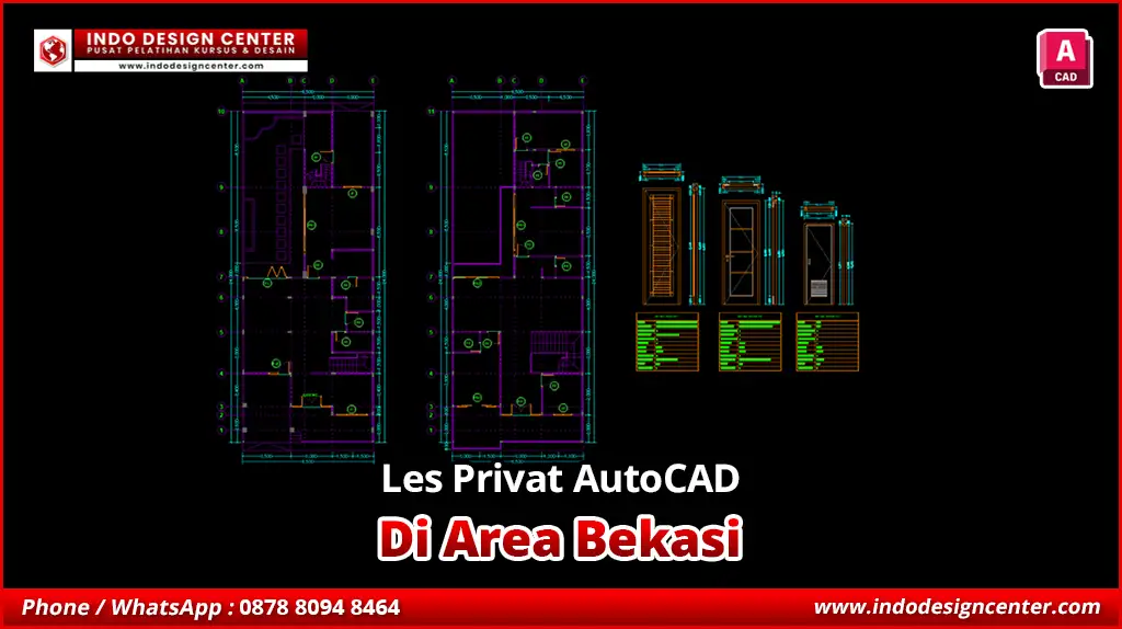 Les Privat AutoCAD Murah & Berkualitas di Bekasi