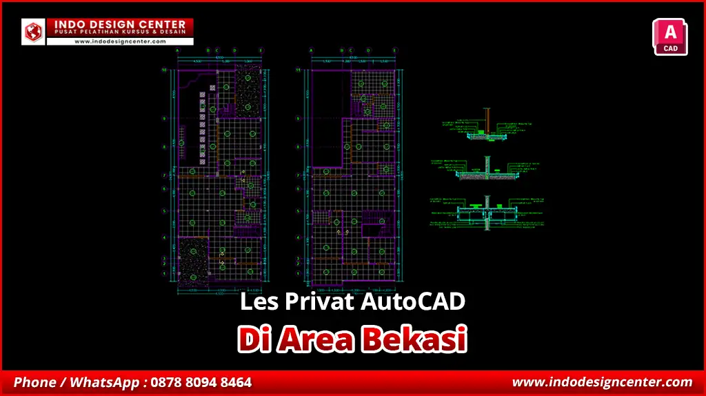 Les Privat AutoCAD Murah & Berpengalaman di Bekasi