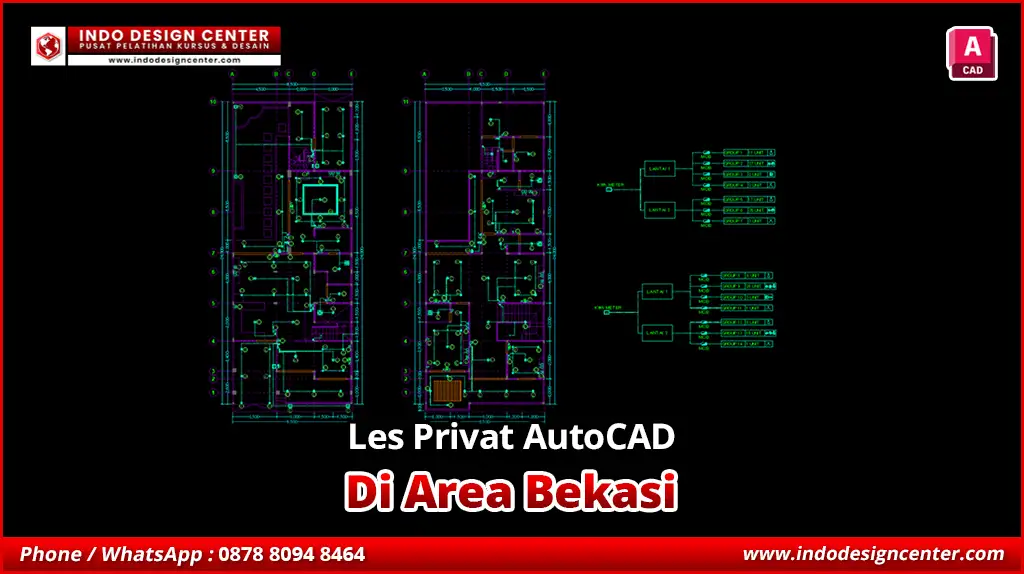 Les Privat AutoCAD Murah & Profesional di Bekasi