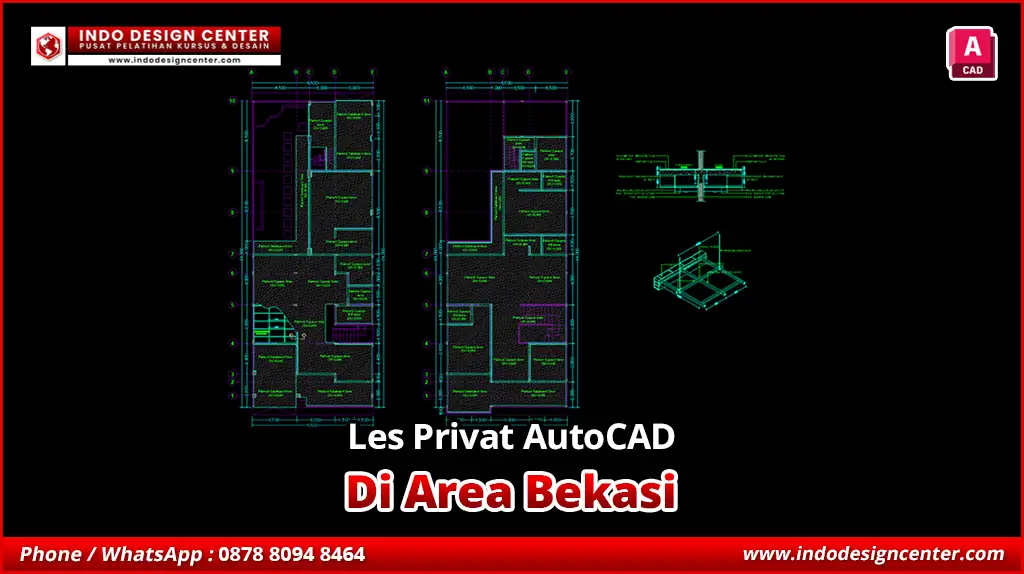 Les Privat AutoCAD Murah & Terjangkau di Bekasi