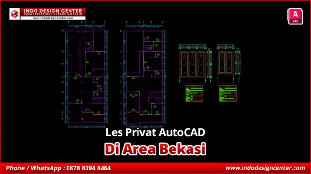 Les Privat AutoCAD Murah & Terpercaya di Bekasi