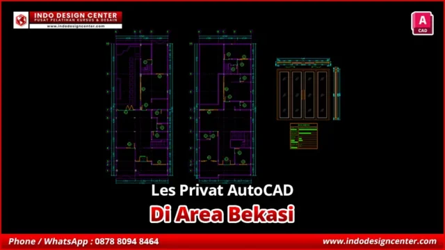 Les Privat AutoCAD Tenaga Profesional di Bekasi