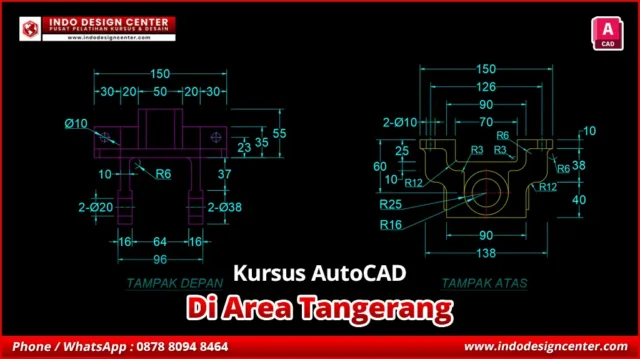Kursus AutoCAD 2D Design Engineering di Tangerang