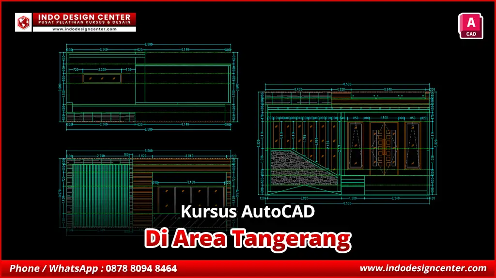 Kursus AutoCAD Desain Interior di Tangerang