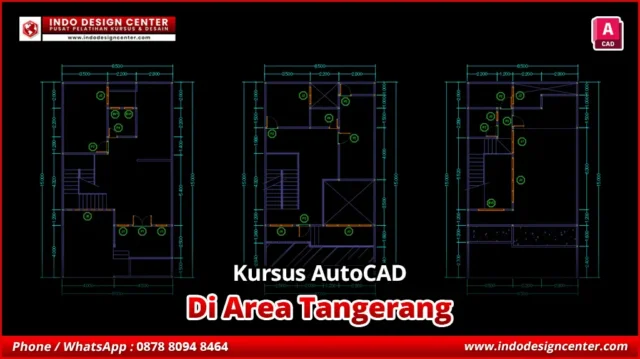 Kursus AutoCAD Drafter Arsitektur Profesional di Tangerang