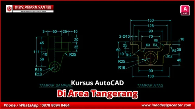 Kursus AutoCAD Drafter MEP Profesional di Tangerang