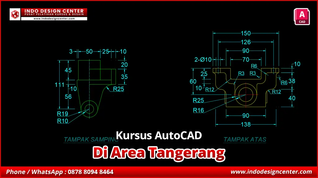 Kursus AutoCAD Drafter MEP Profesional di Tangerang