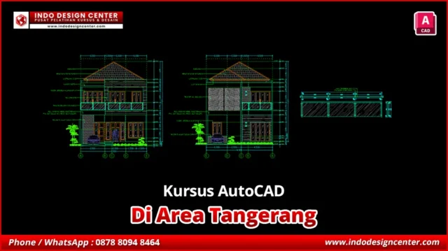 Kursus AutoCAD Jaminan Sampai Bisa di Tangerang