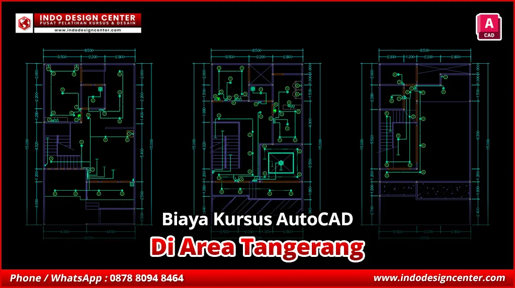 Biaya Kursus AutoCAD Cocok untuk Pemula di Tangerang