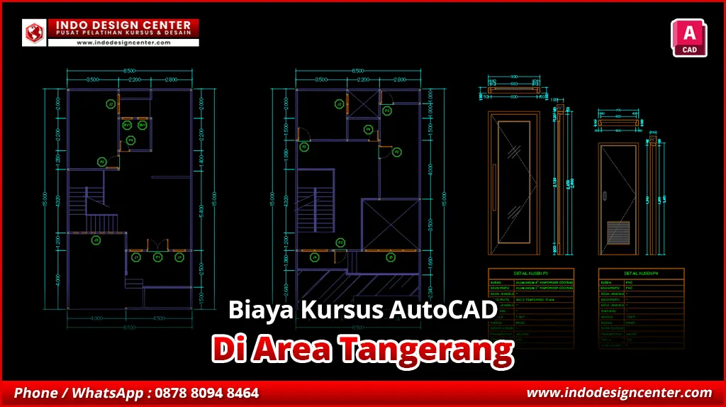Biaya Kursus AutoCAD Instruktur Berpengalaman di Tangerang
