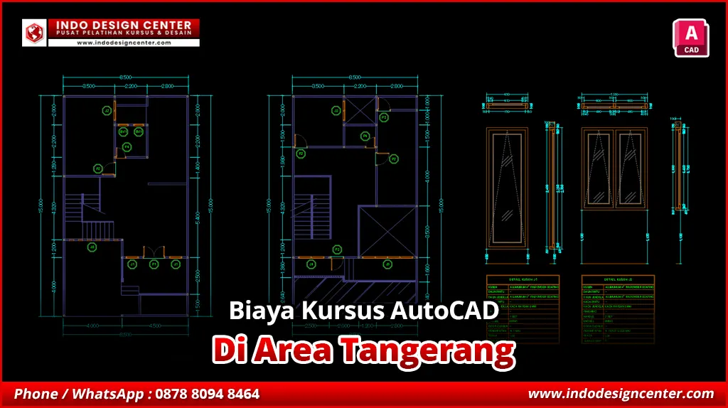 Biaya Kursus AutoCAD Murah & Berkualitas di Tangerang