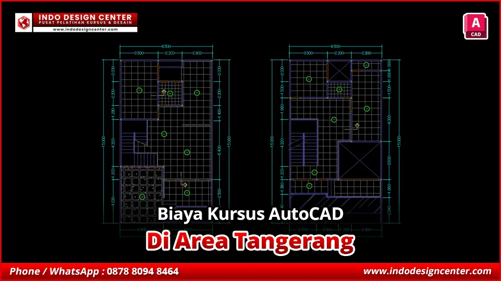 Biaya Kursus AutoCAD Pengajar Ahli di Tangerang