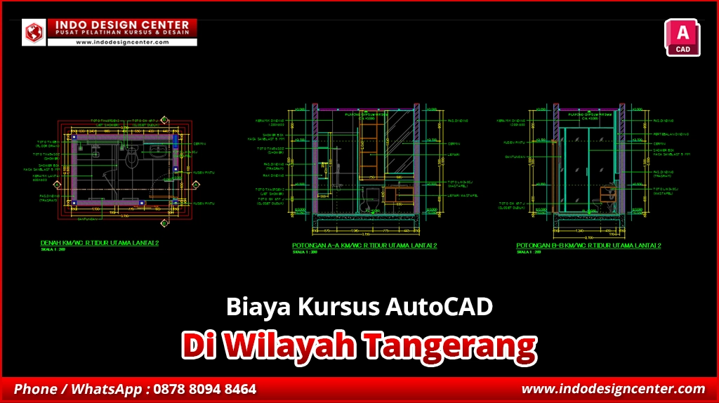 Biaya Kursus AutoCAD Desain Interior di Tangerang