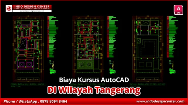 Biaya Kursus AutoCAD MEP Engineering di Tangerang